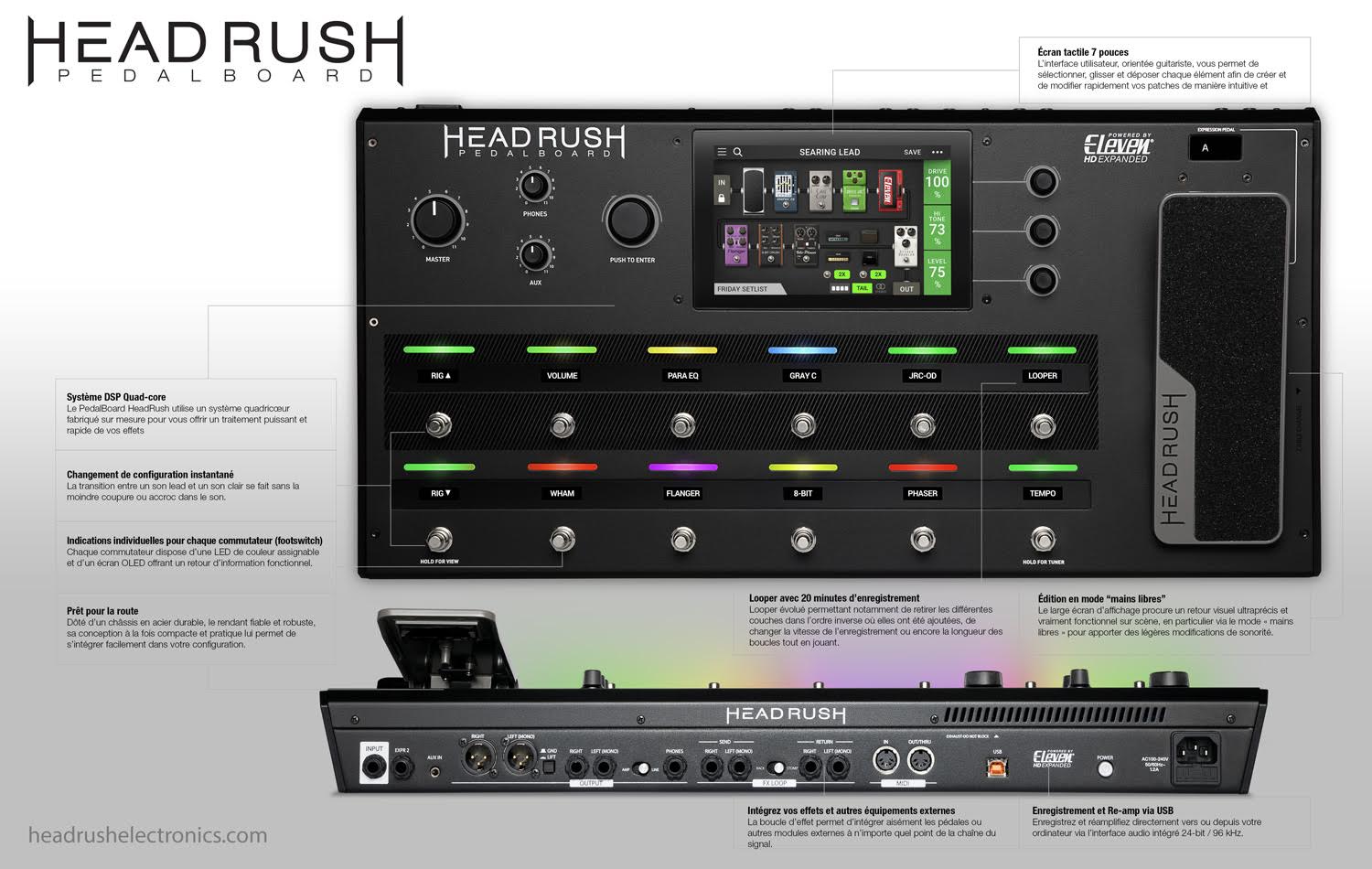 Headrush Pedalboard - Multieffect for electric guitar - Variation 3