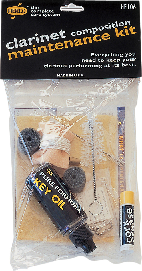 Herco Kit Nettoyage Clarinette - Maintenance product for recorder - Main picture