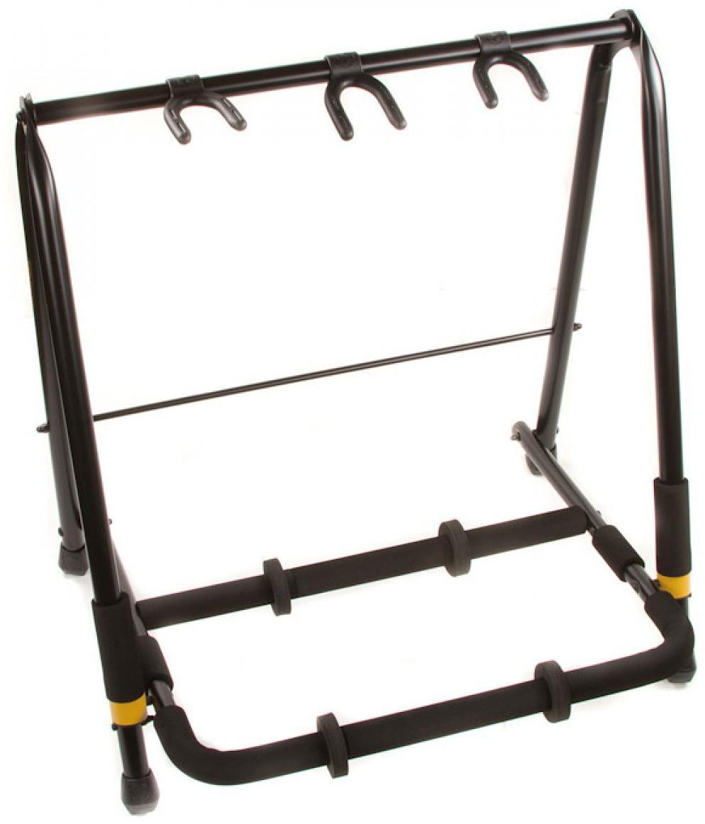 Stand for guitar & bass Hercules stand GS523B Rack 3-Guitars Stand