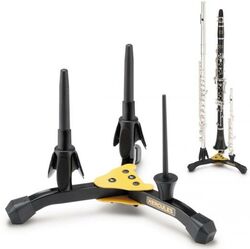 Clarinet stand Hercules stands DS543BB Clarinet/Flute Stand