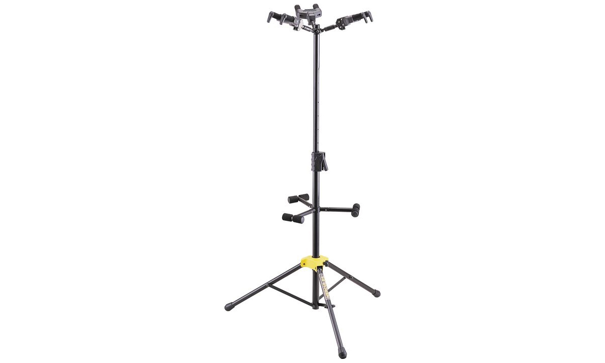 Hercules Stand Gs432b Floor 3-guitars Stand - Stand for guitar & bass - Variation 1