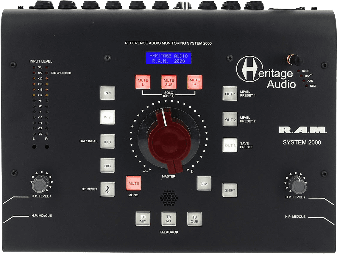 Heritage Audio Ram System 2000 - Monitor Controller - Variation 2