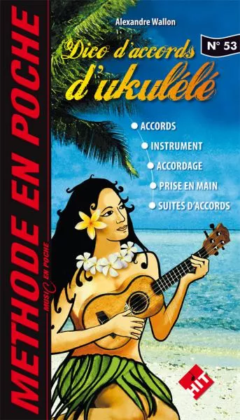Book & score for ukulele Hit diffusion Ukulele Chord Dictionary