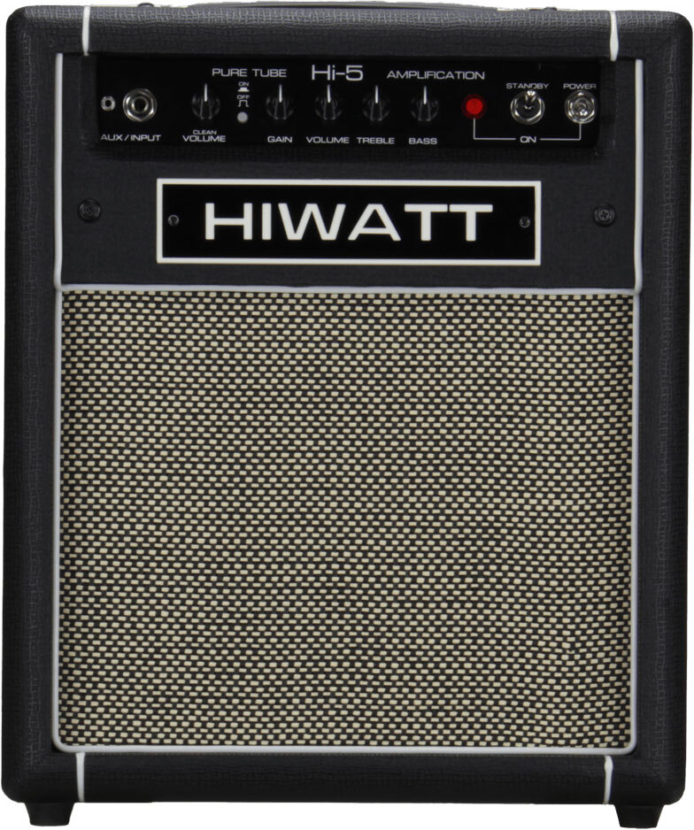 Hiwatt Hi-5 Combo 1x10 Tube 5w El84 - Electric guitar combo amp - Main picture