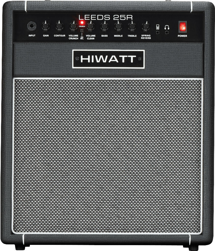 Hiwatt Leeds 25rc Combo 1x10 25w Reverb - Electric guitar combo amp - Main picture
