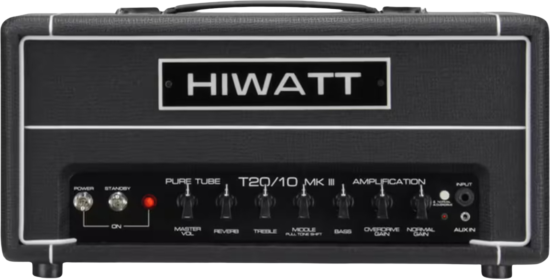 Hiwatt T20/10 Head Tube 10/20w El84 Reverb - Electric guitar amp head - Main picture