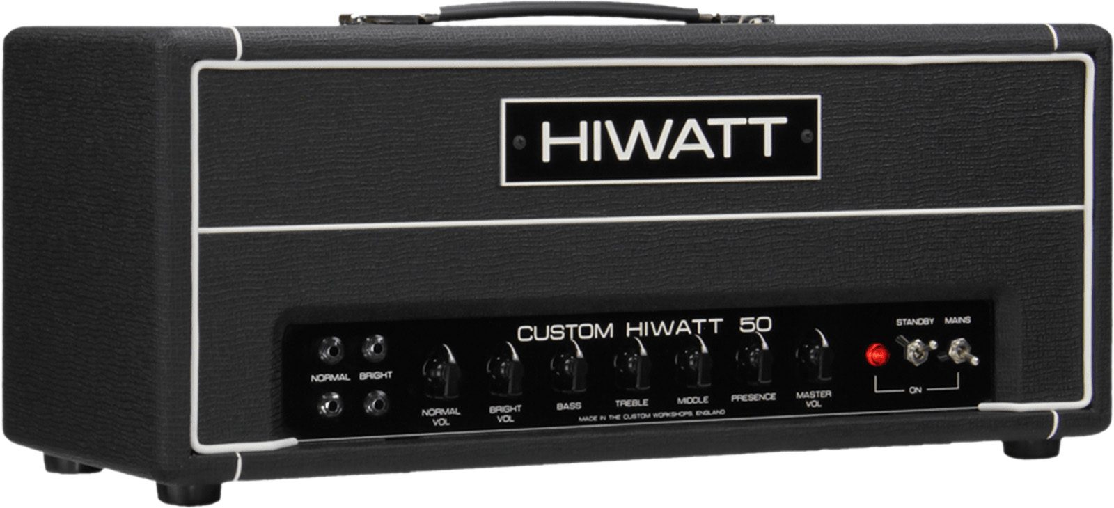 Hiwatt Dr504 Custom 50 Tete 50w - Electric guitar amp head - Variation 1