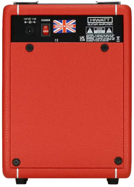 Hiwatt London 12 Combo 12w 1x6.5 Bluetooth Red - Electric guitar combo amp - Variation 2