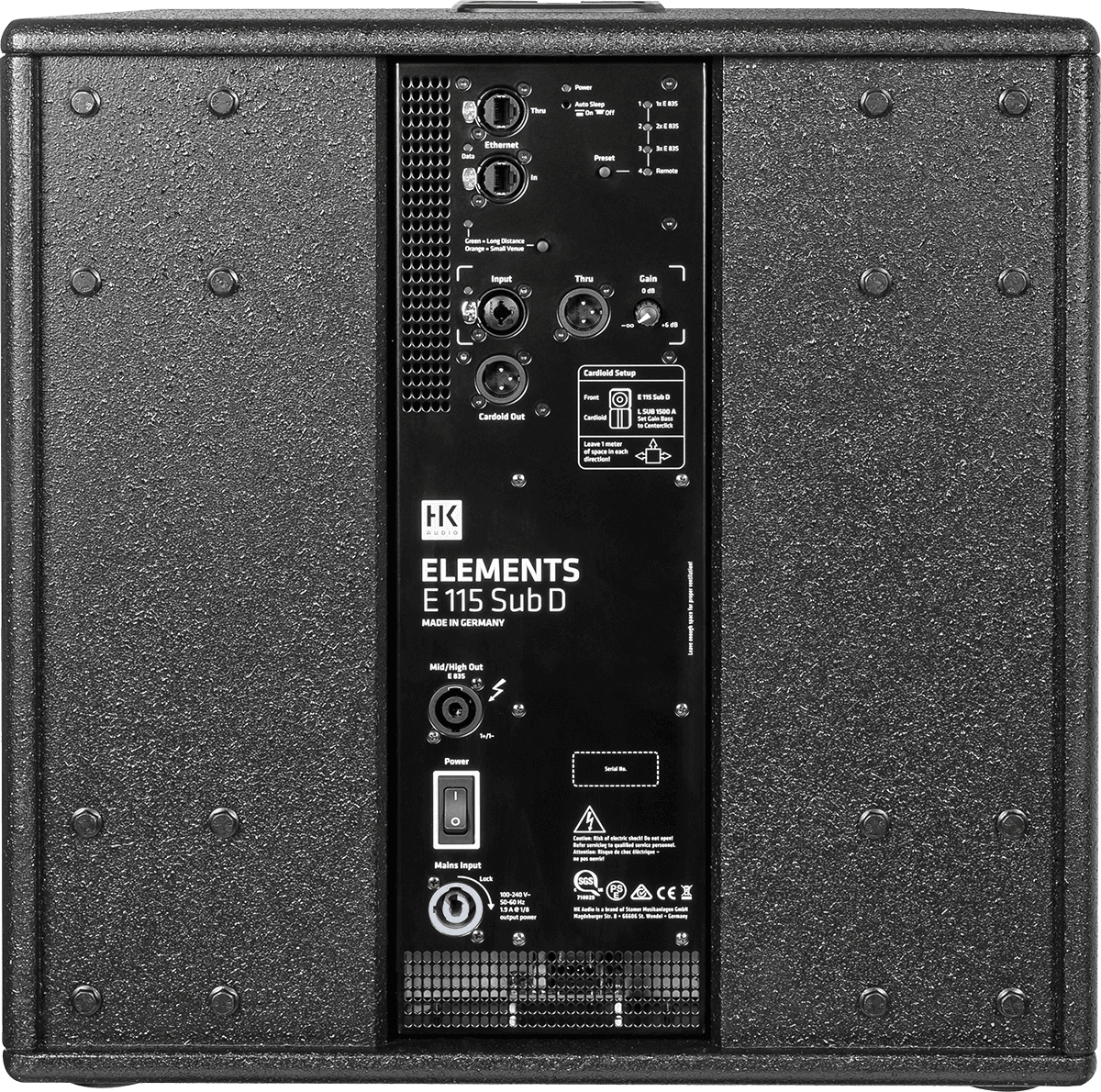 Hk Audio E115 Sub-d - Active subwoofer - Variation 3