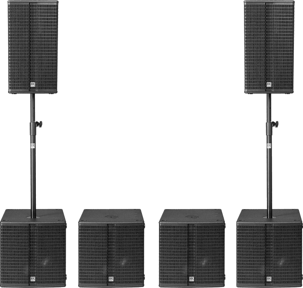 Complete pa system Hk audio Linear 3 High Performance Pack