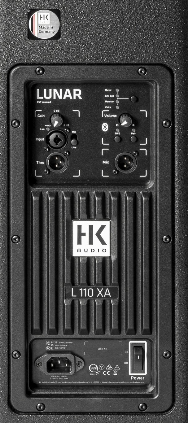 Hk Audio Lunar 110 Xa - Active full-range speaker - Variation 6