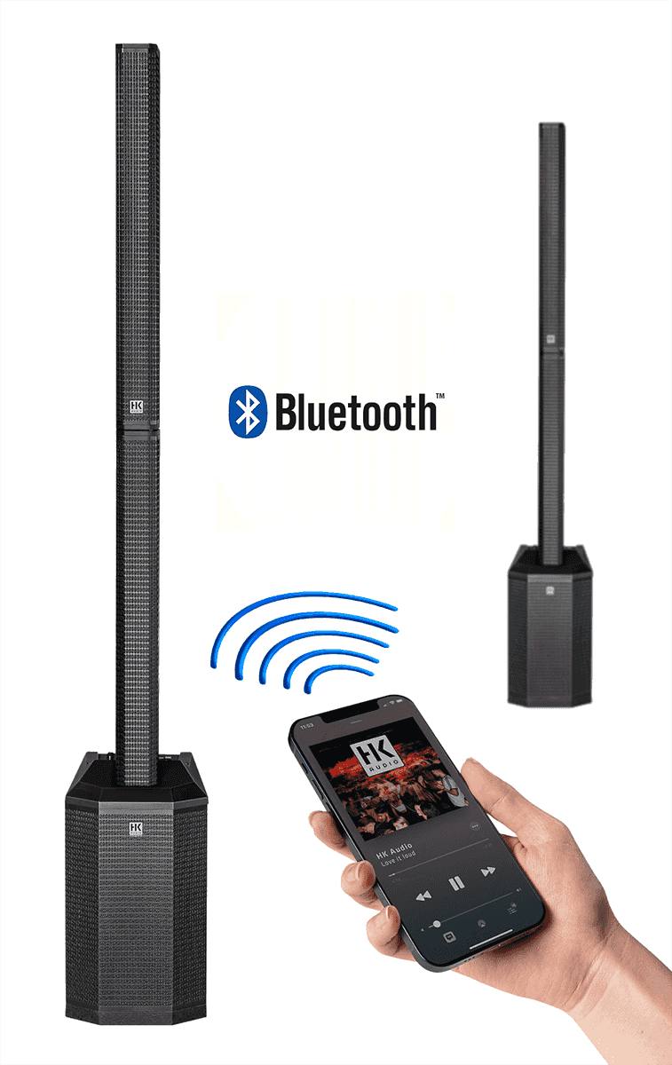 HK AUDIO Polar 8 ポータブルPA ステレオペアセット |Bluetooth