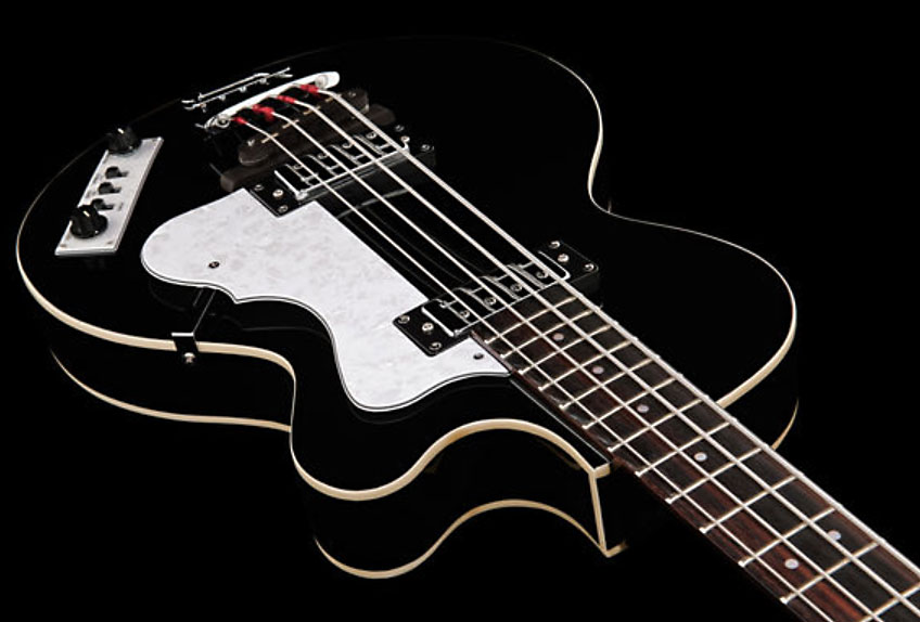 Hofner Club Bass Ignition Cw - Black - Semi & hollow-body electric bass - Variation 2