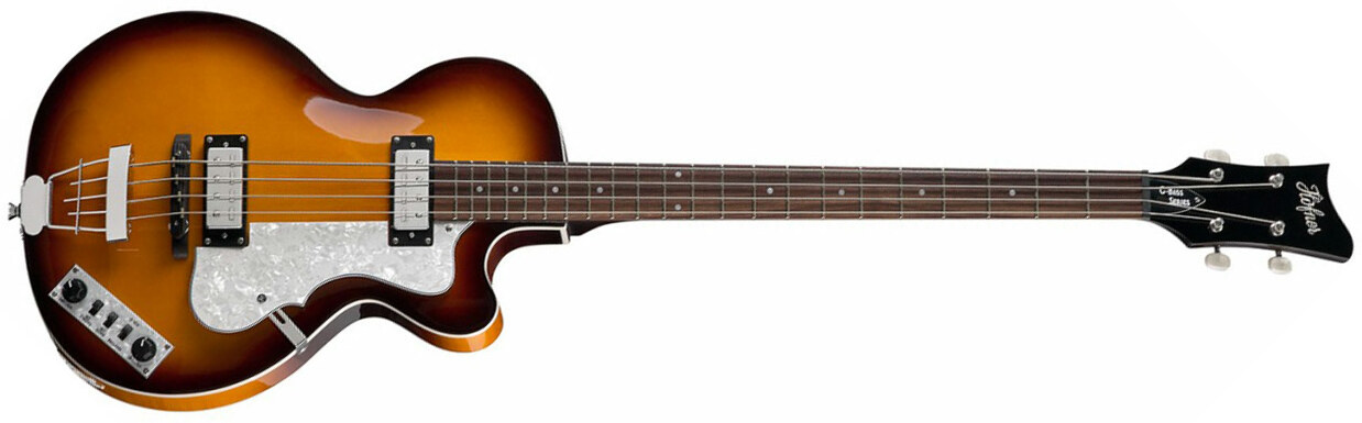 Hofner Club Bass Ignition Cw - Sunburst - Semi & hollow-body electric bass - Main picture