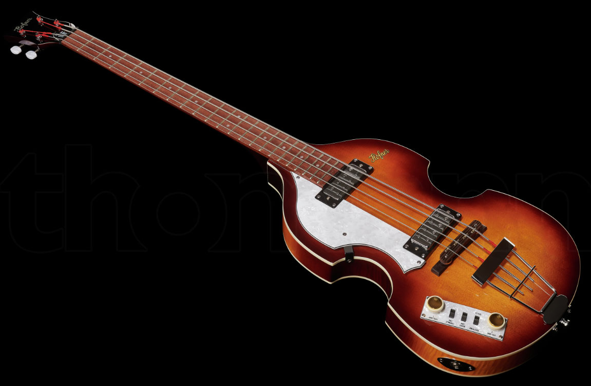 Hofner Violin Bass Ignition Se Lh Gaucher Jat - Sunburst - Semi & hollow-body electric bass - Variation 1