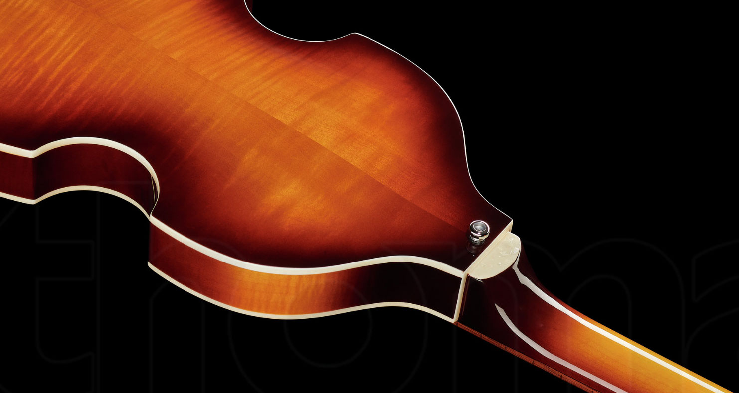 Hofner Violin Bass Ignition Se Lh Gaucher Jat - Sunburst - Semi & hollow-body electric bass - Variation 2