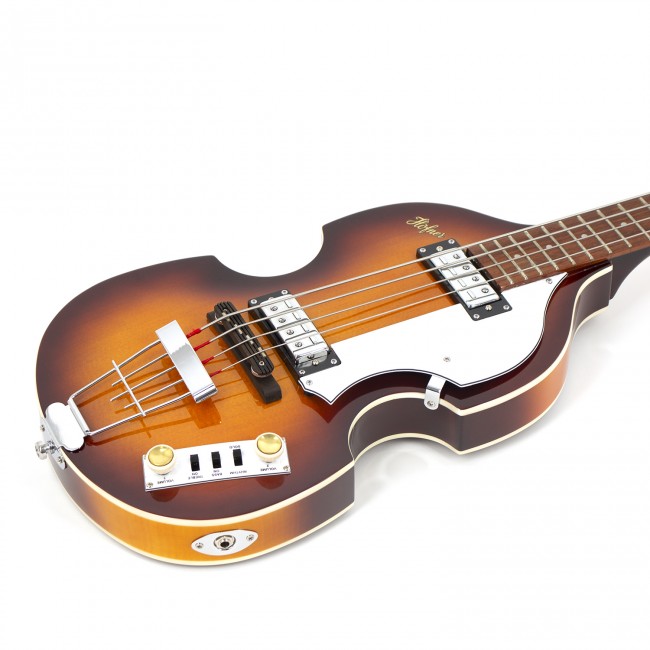 Hofner Violin Bass Ignition Se Hh Jat - Sunburst - Semi & hollow-body electric bass - Variation 3