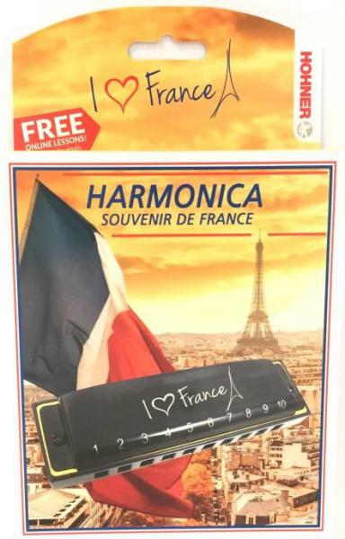 Chromatic harmonica Hohner 559/20C I Love France