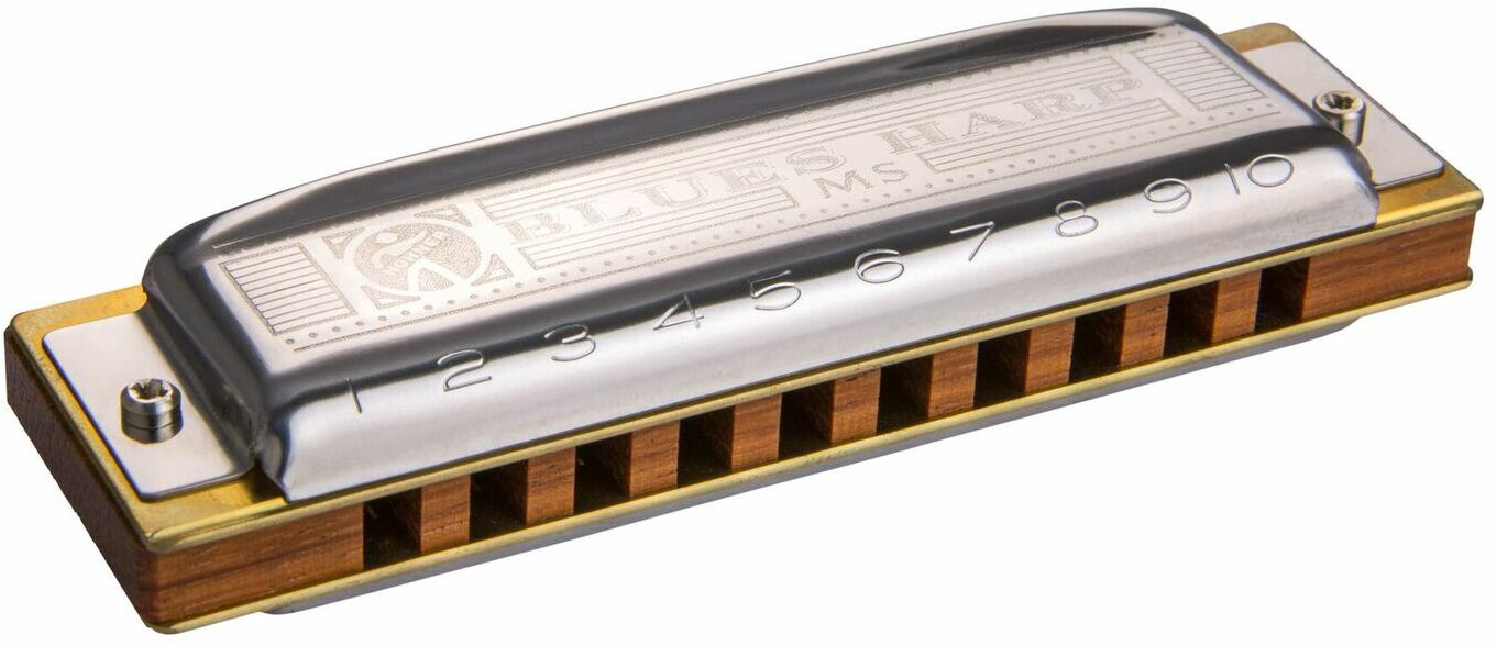 Hohner 532/20 Ms Harmo Blues Harp A - Chromatic Harmonica - Main picture