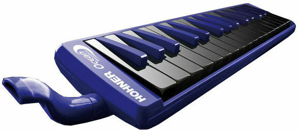 Hohner C943275 Melodica Ocean 32 Bleu Noir - Melodica - Main picture