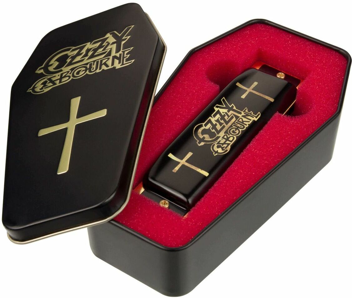 Hohner M666 Ozzy Osbourne Signature Series - Chromatic Harmonica - Main picture