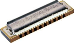 Chromatic harmonica Hohner Marine Band 1896-20 en Ré