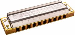 Chromatic harmonica Hohner 2005/20 F Harmo Marine Band Deluxe