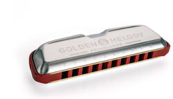 Chromatic harmonica Hohner 544/20 Golden Melody Progressive C
