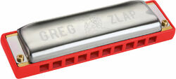 Chromatic harmonica Hohner 563/10 GREG ZLAP SIGNATURE A