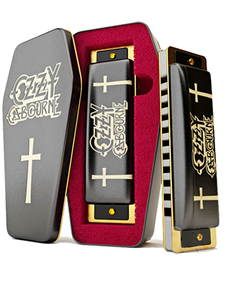 Hohner M666 Ozzy Osbourne Signature Series - Chromatic Harmonica - Variation 4