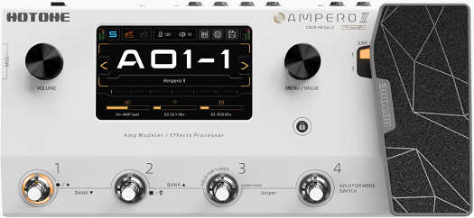 Hotone Mp-350 Ampero Ii - Guitar amp modeling simulation - Main picture