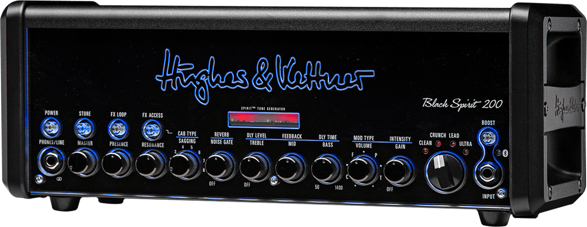 Hughes & Kettner Black Spirit 200 Head 2-20-200w - Electric guitar amp head - Variation 1