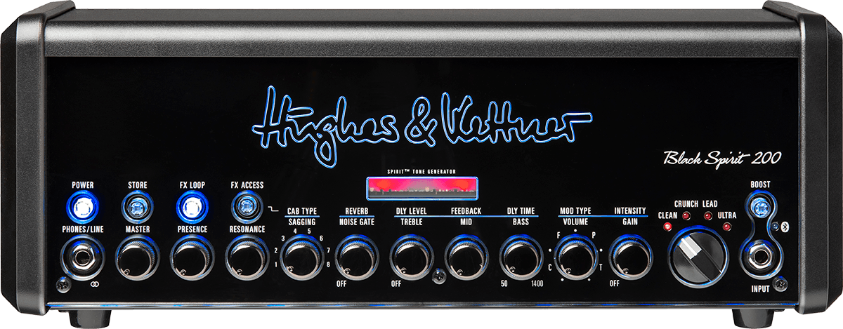 Hughes & Kettner Black Spirit 200 Head 2-20-200w - Electric guitar amp head - Main picture