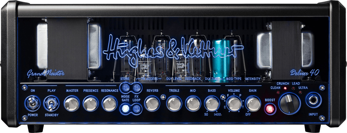 Hughes & Kettner Grandmeister Deluxe 40 Head 1-5-20-40w 2016 - Electric guitar amp head - Main picture