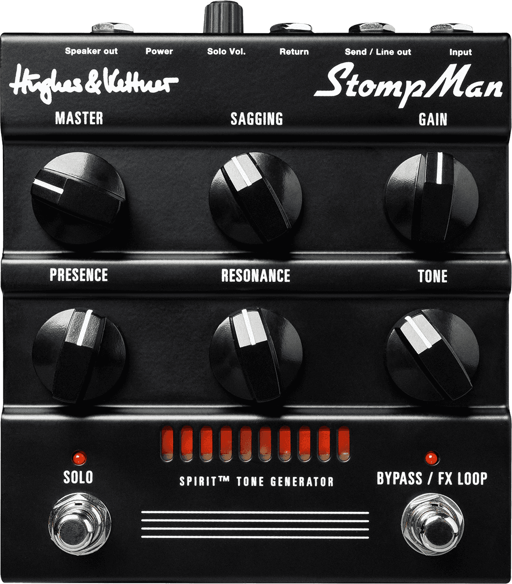 Hughes & Kettner Stompman - Electric guitar preamp in rack - Main picture