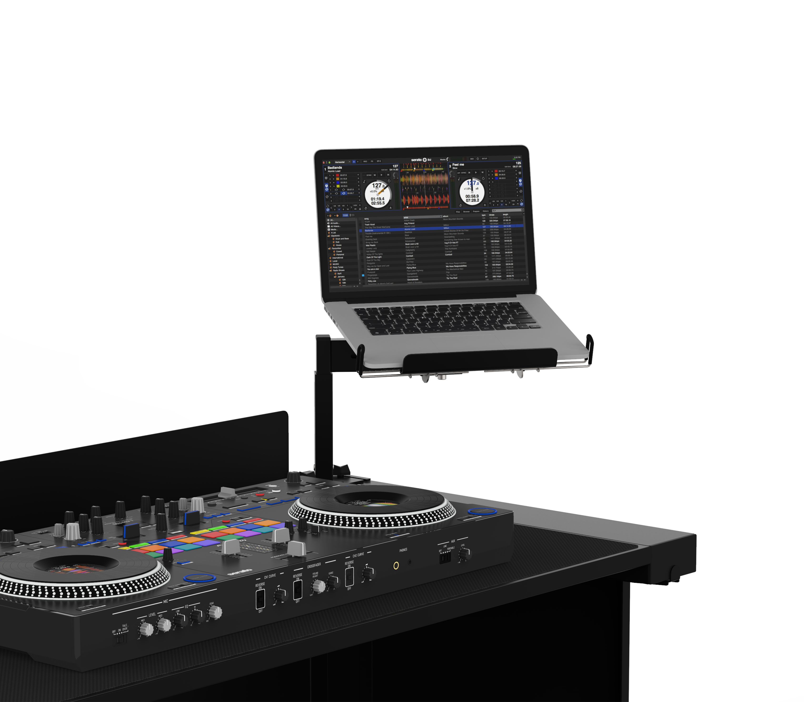 Humpter Laptop Stand B3 Bk - DJ Access - Variation 1