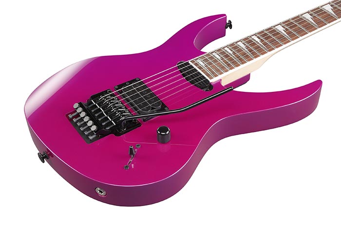 Ibanez 540piii Pn Genesis Ltd Jap Hst Fr Rw - Purple Neon - Metal electric guitar - Variation 2