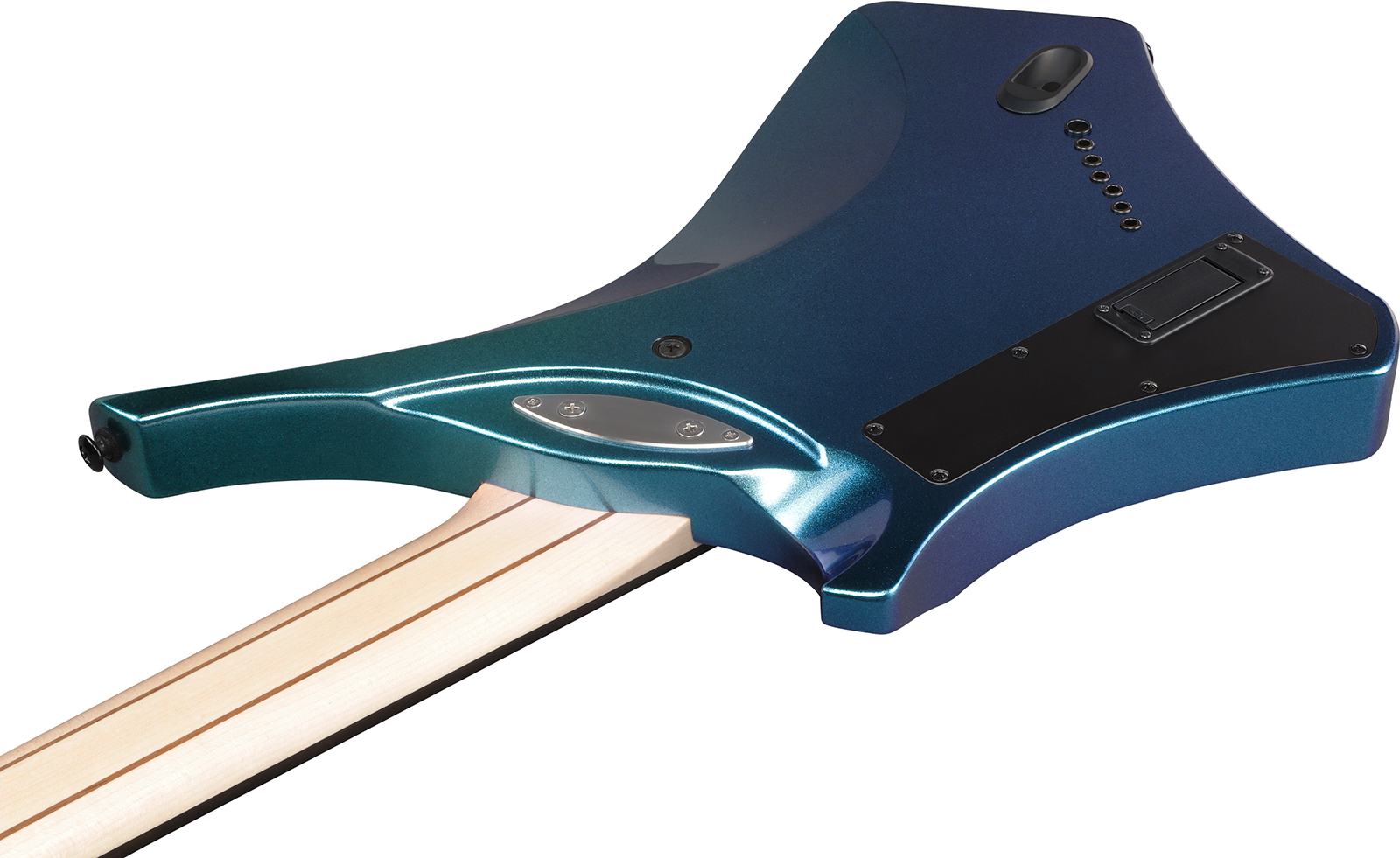 Ibanez A527 Nsh Alpha 7c Multiscale 2h Fishman Fluence Eb - Nebula Shift - Metal electric guitar - Variation 3