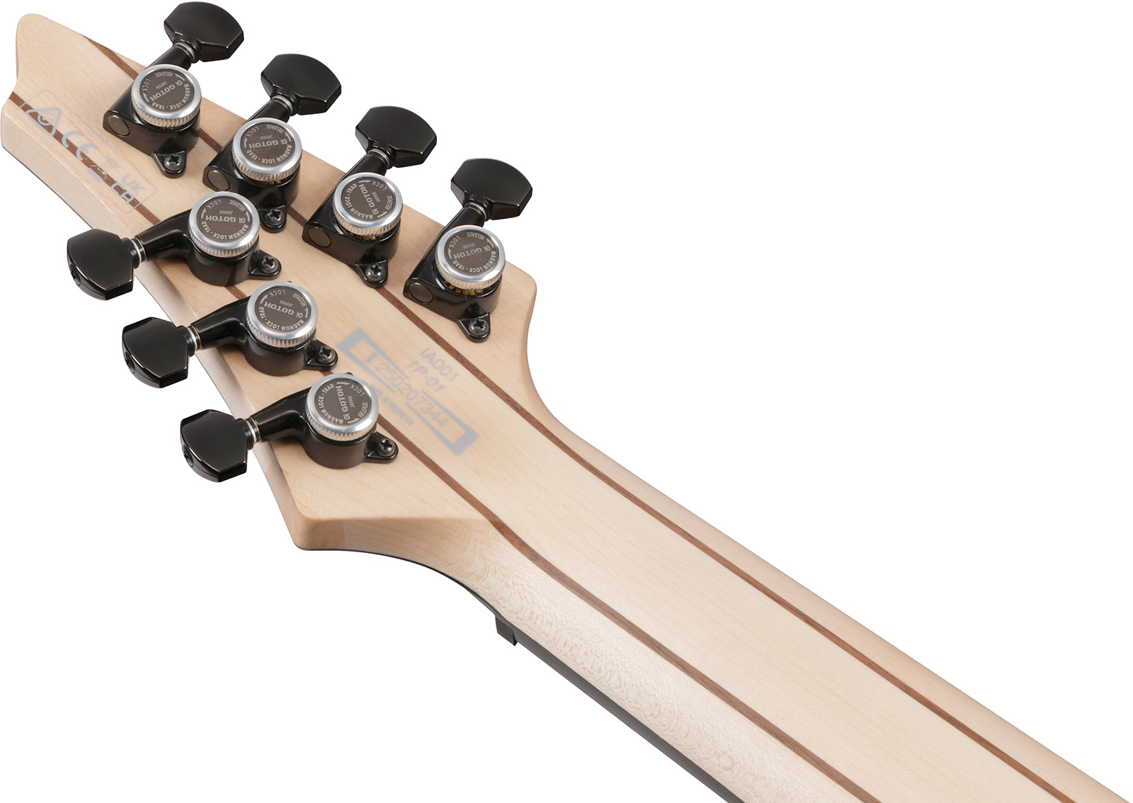 Ibanez A527 Nsh Alpha 7c Multiscale 2h Fishman Fluence Eb - Nebula Shift - Metal electric guitar - Variation 4