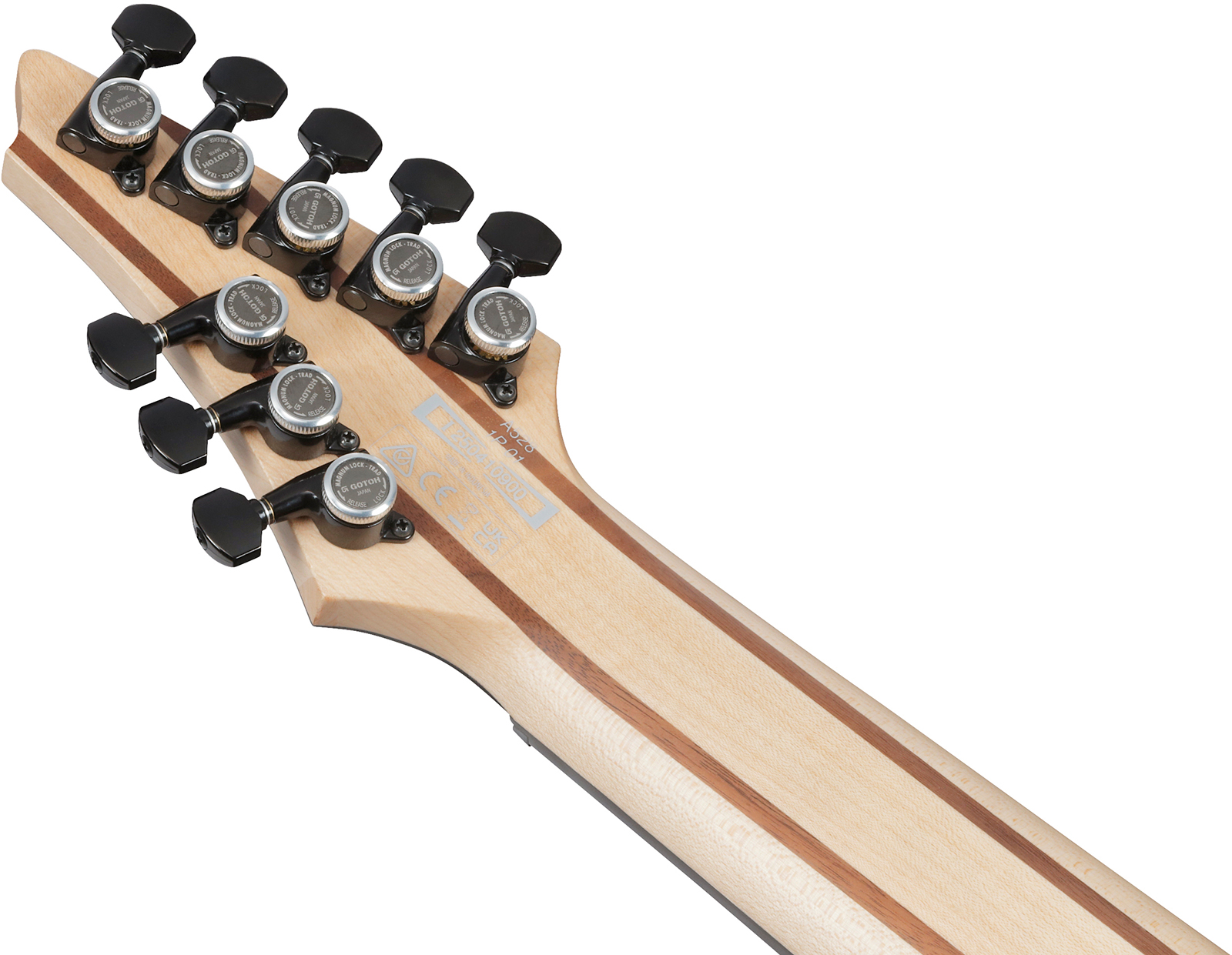 Ibanez A528 Ipt Alpha 8c Multiscale 2h Fishman Fluence Eb - Iron Pewter - Metal electric guitar - Variation 4