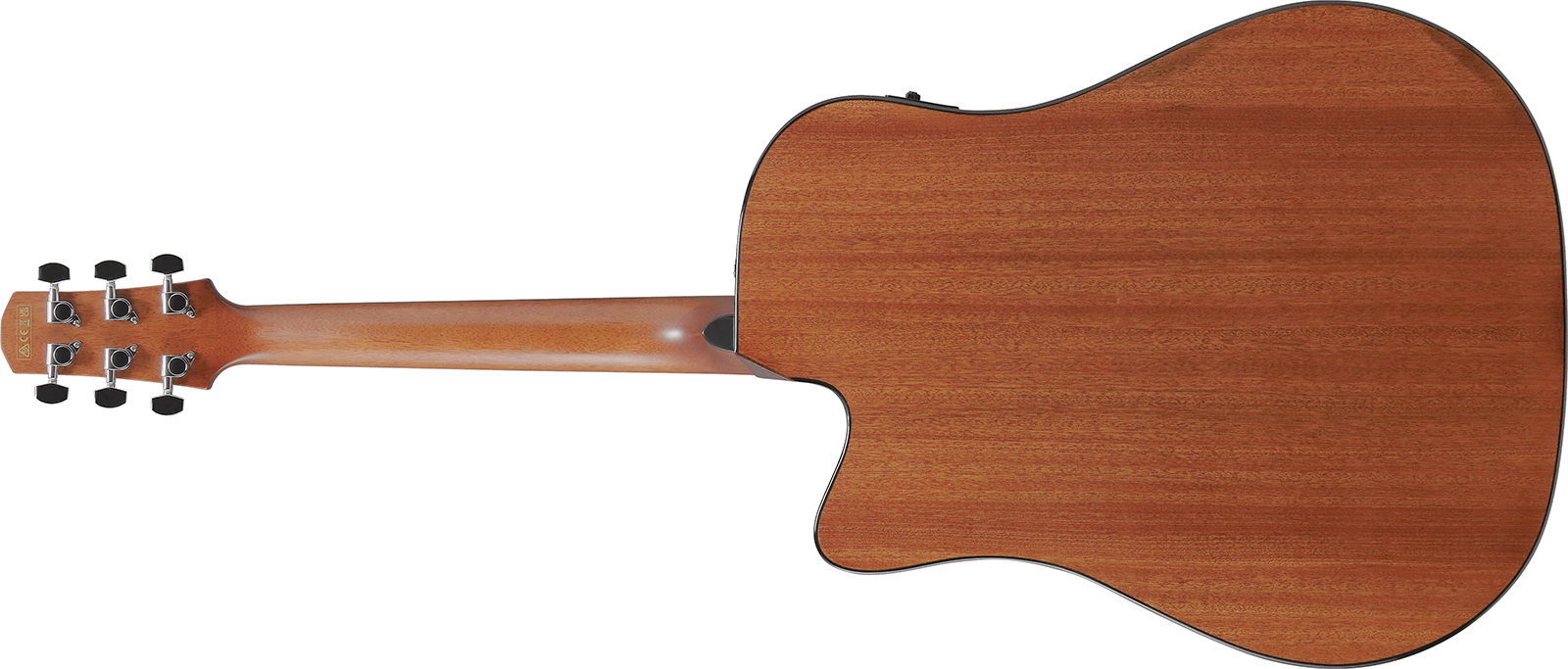 Ibanez Aad51ce Dvs Advanced Dreadnought Cw Epicea Sapele Pur - Dark Violin Sunburst - Folk guitar - Variation 1