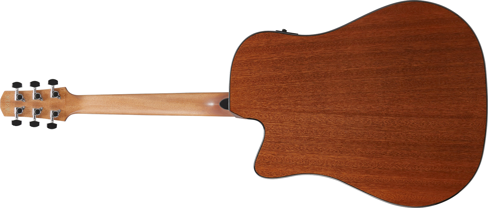 Ibanez Aad51ce Nt Advanced Dreadnought Cw Epicea Sapele Pur - Natural - Folk guitar - Variation 1