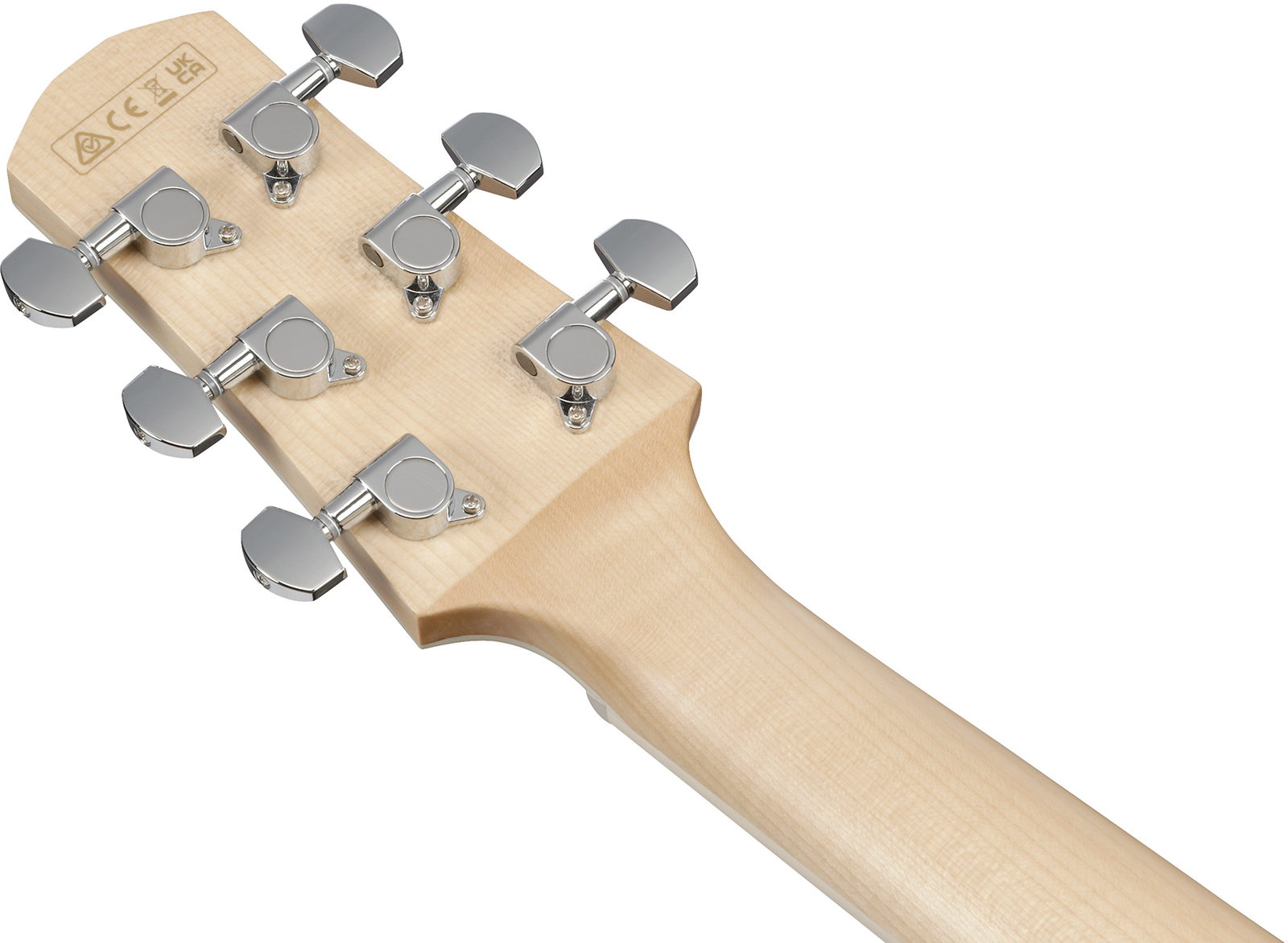 Ibanez Aad77m1e Oaw Advanced Dreadnought Cw Epicea Erable Mn - Open Pore Antique White - Folk guitar - Variation 6