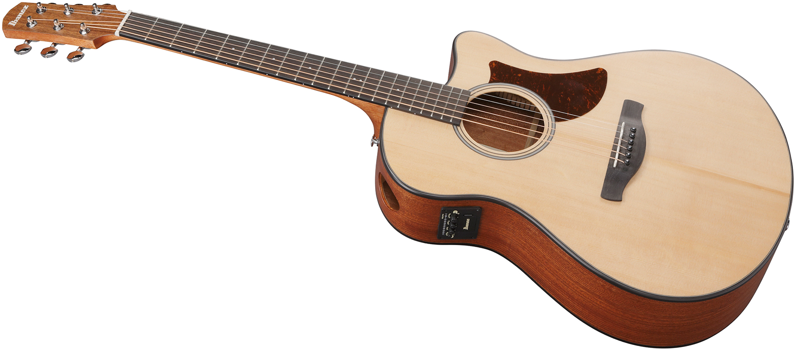 Ibanez Aam300ce Nt Advanced Auditorium Cw Epicea Acajou Eb - Natural - Folk guitar - Variation 2
