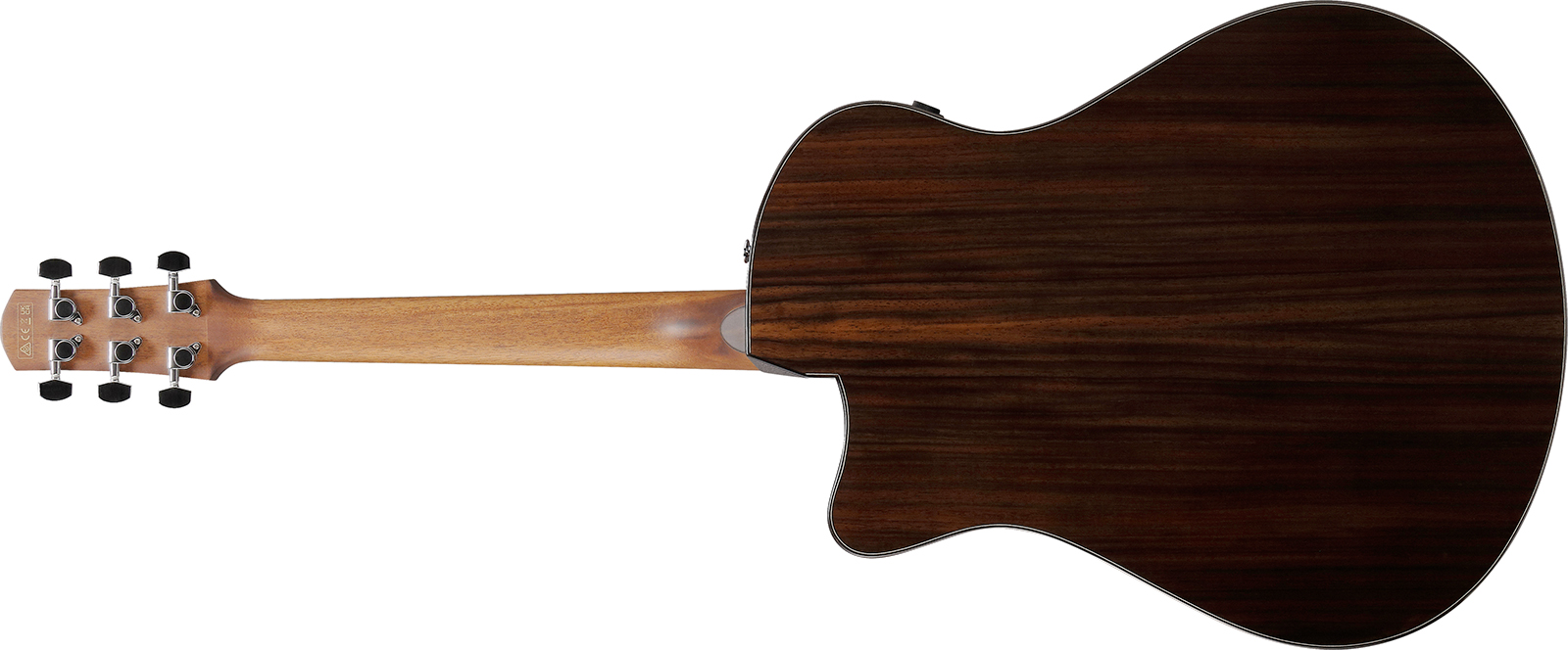 Ibanez Aam380ce Nt Advanced Auditorium Cw Epicea Palissandre Eb - Natural - Folk guitar - Variation 1