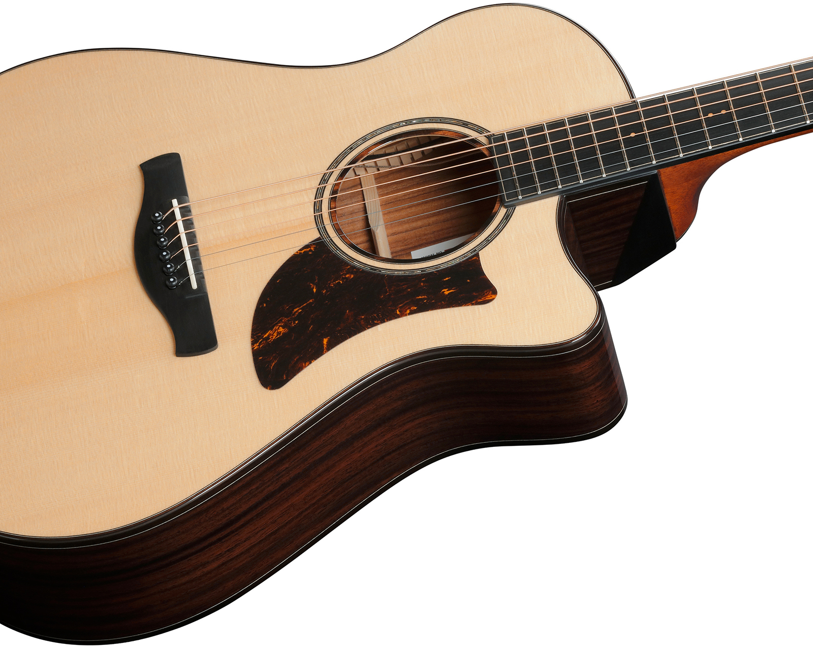 Ibanez Aam380ce Nt Advanced Auditorium Cw Epicea Palissandre Eb - Natural - Folk guitar - Variation 3