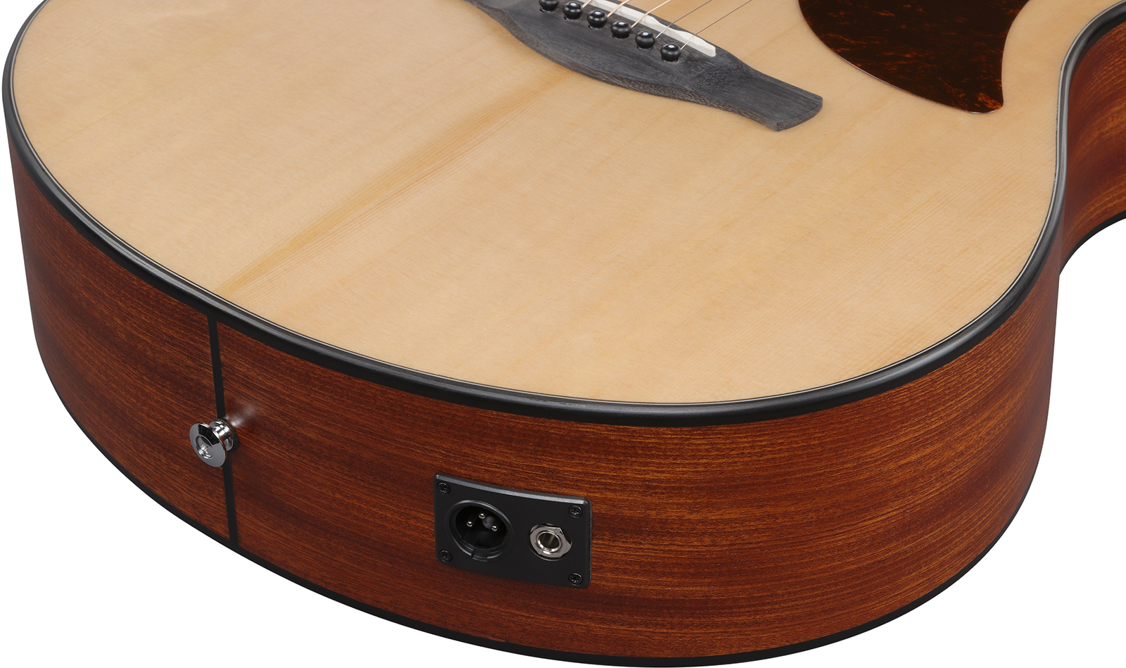 Ibanez Aam50ce Opn Auditorium Cw Epicea Sapele Pur - Open Pore Natural - Folk guitar - Variation 4