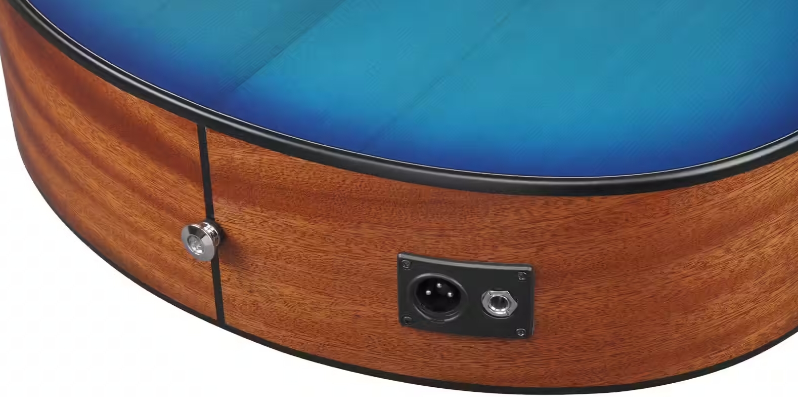 Ibanez Aam50ce Sbo Advanced Auditorium Cw Epicea Sapele Pur - Sapphire Blue Burst Open Pore - Folk guitar - Variation 3