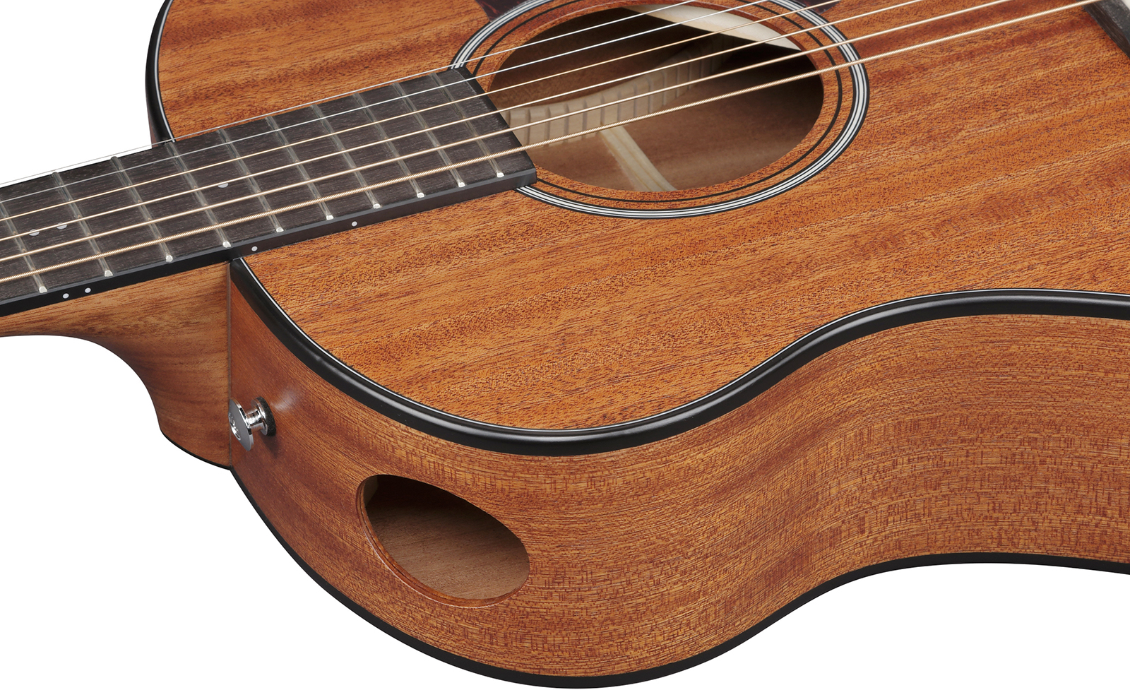 Ibanez Aam54 Opn Advanced Auditorium Tout Sapele Pur - Open Pore Natural - Folk guitar - Variation 3