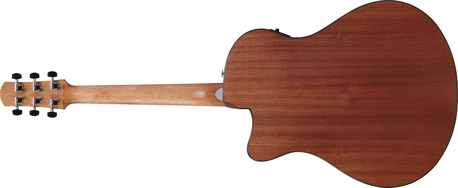 Ibanez Aam54ce Opn Auditorium Cw Tout Sapele Pur - Open Pore Natural - Folk guitar - Variation 1